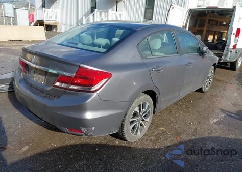 2014 Honda Civic Ex from USA, damaged, VIN 19XFB2F81EE244557